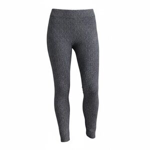 ShoSho Black & White Herringbone Leggings with Pockets